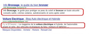 Exemples balises meta description