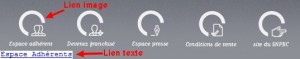 diférence entre lien image et lien texte