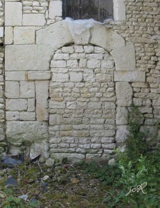 porte murée