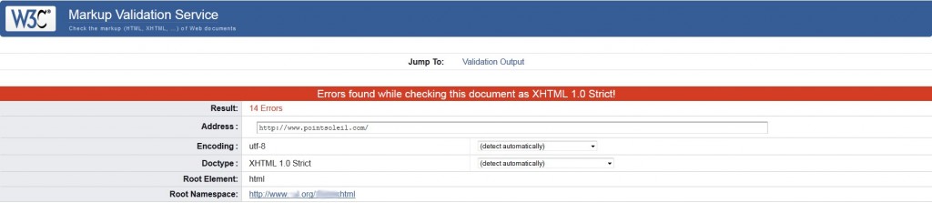 validator résultat