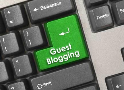 Illustration du guest blogging
