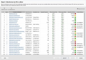 résultats du netlinking de linkassistant